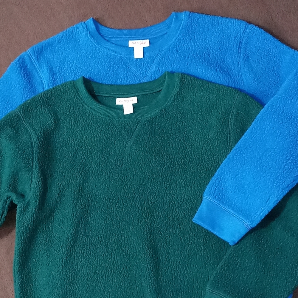 Cat & Jack boys sweaters size L 12-14. One blue and one green. New! - Picture 2 of 3